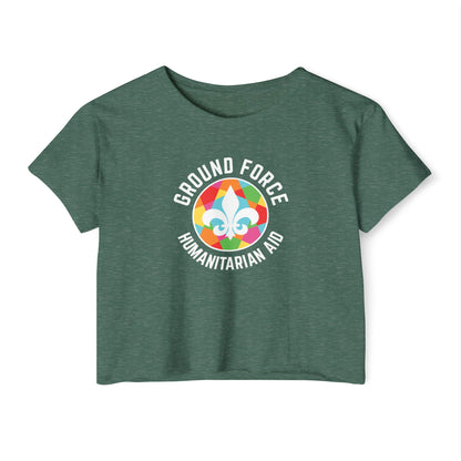Ground Force Festival Crop Top