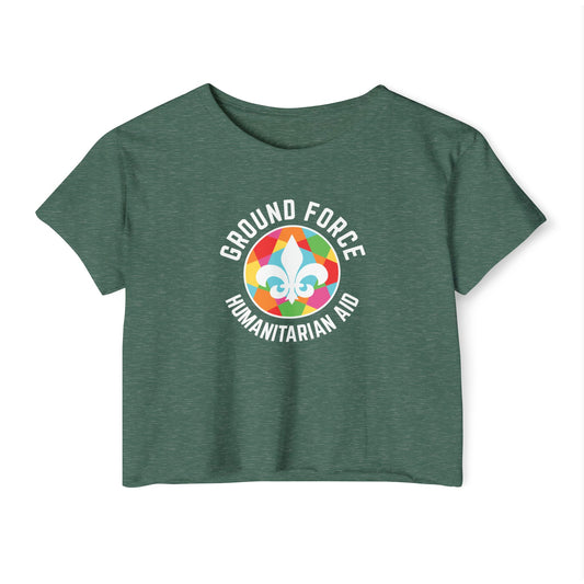 Ground Force Festival Crop Top