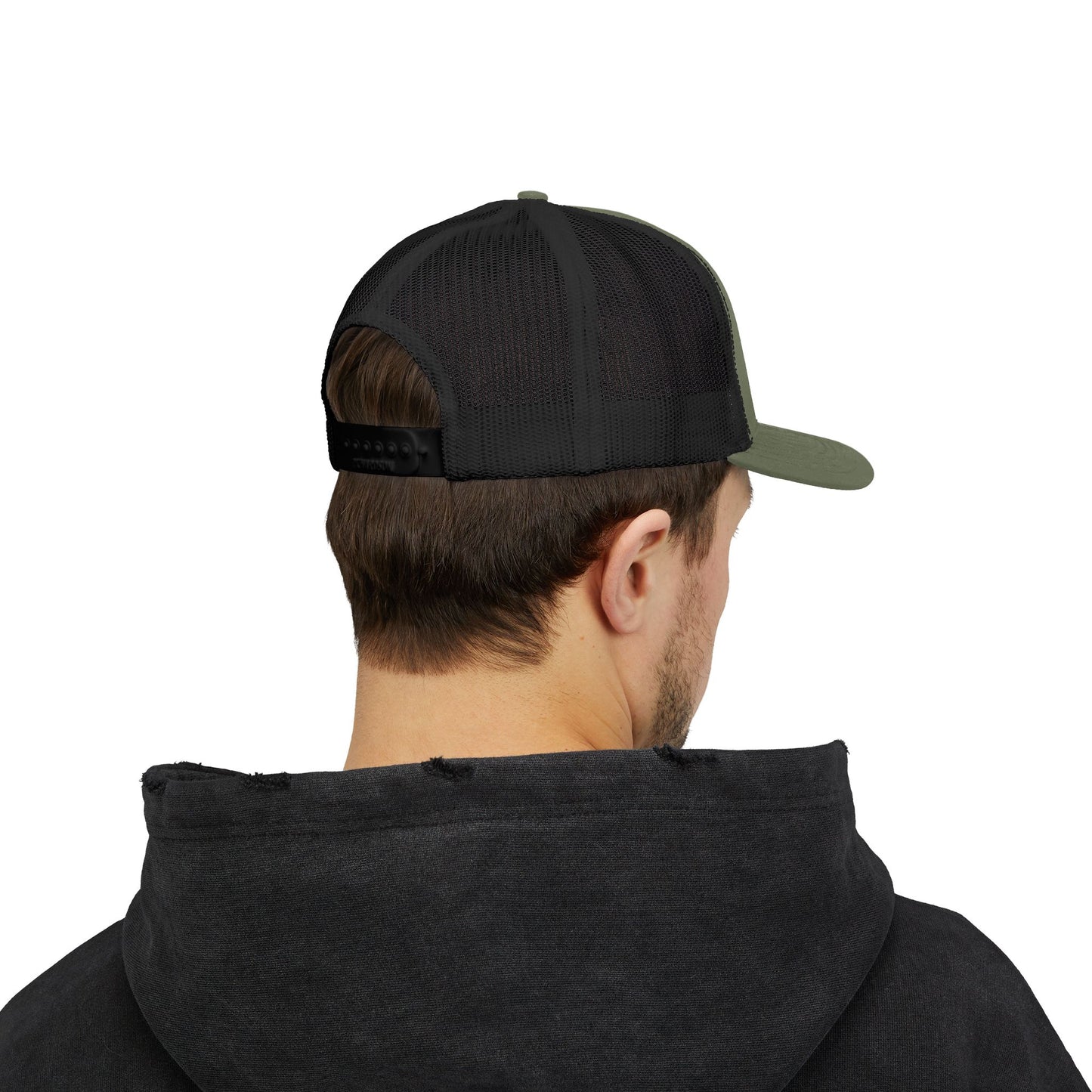 Snapback Embroidered Trucker Cap