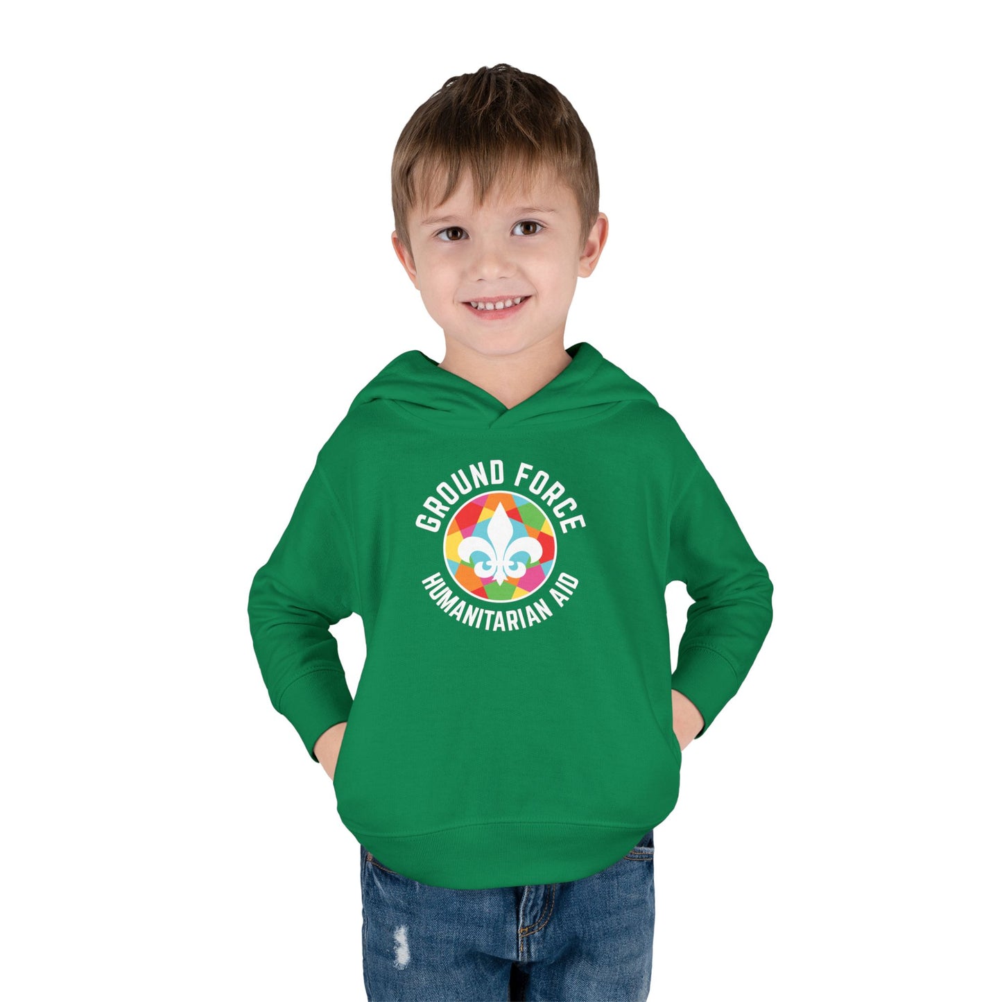 Vibrant Toddler Fleece Hoodie